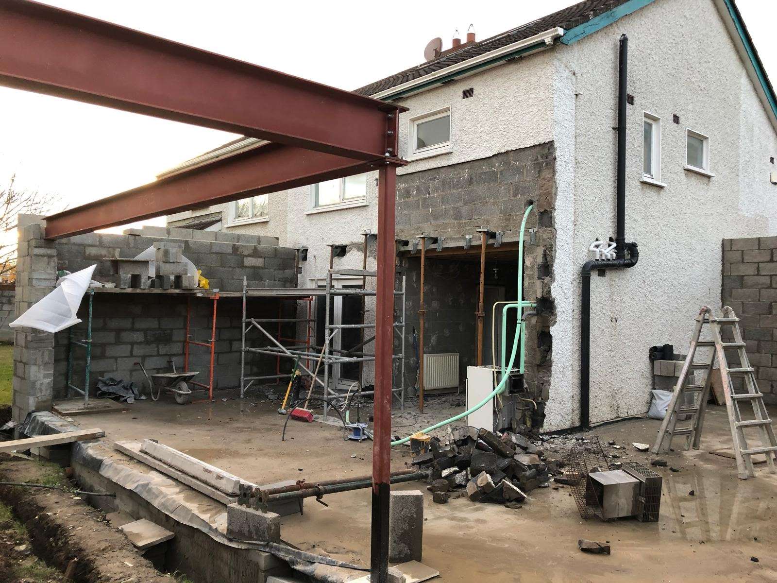Tutum homes building extension