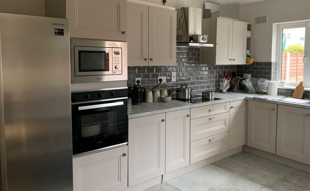 kitchen transformation after