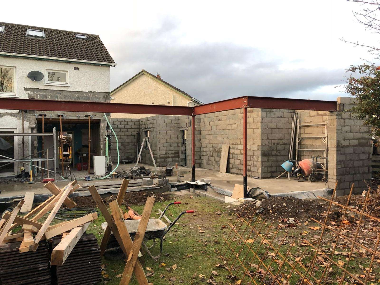 Tutum homes building extension