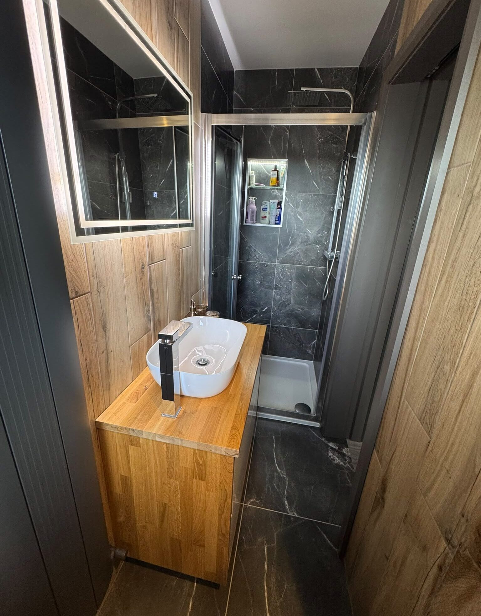 Tutum homes toilet remodelling with standing shower